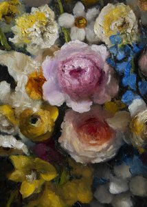 Färgsprakande blommor
