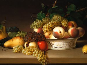 Frukt i en kinesisk korg, 1822