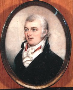 Porträtt av Tench Francis (1731-1800) (olja på duk)