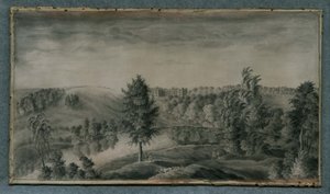 Utsikt över Temple Newsam House, från öst av James the Younger Lambert