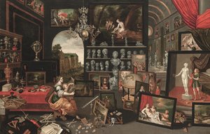 Allegory of Sight (olja på duk)