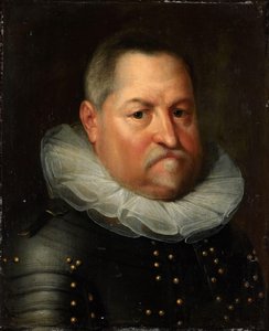 Porträtt av greve Johannes av Nassau, känd som Johannes den gamle