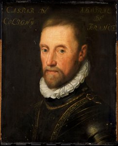 Porträtt av Gaspard de Coligny