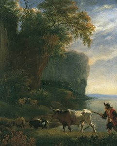 Landscape with Drover, c.1640s 