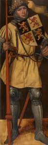 Johannes I, hertig av Brabant (olja på panel)
