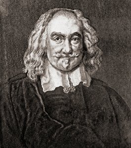 Thomas Hobbes från Malmesbury (gravyr) av Jan Baptist (after) Jaspers