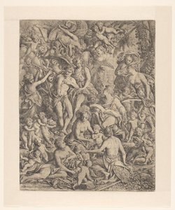 Johannes evangelisten och Johannes Döparen av Jan Baptist Herregouts