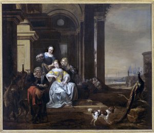 Unga blondiner, 1646-55 av Jan Baptist Weenix