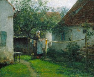 Wash Day (olja på duk)