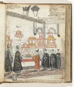 Kinesiska offerdagen i Batavia av Jan Brandes