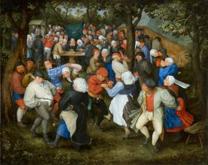 Bröllopsdans, ca. 1600.