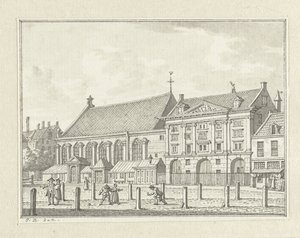 Prinsekerk och Boterhal i Rotterdam av Jan Bulthuis