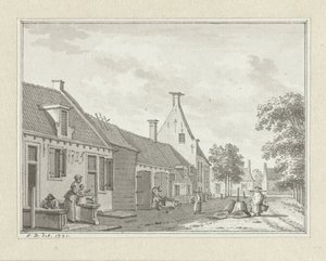 Ansikte på Biggekerke av Jan Bulthuis