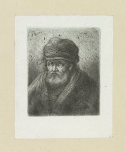 Oude man sätter baard i muts The Compleat Work of Etchings av John Chalon / Oeuvre Complette des Eaux Fortes av Jean Chalon (serietitel) av Jan Chalon