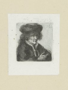 Volwassen man sätter bontmuts The Compleat Work of Etchings av John Chalon / Oeuvre Complette des Eaux Fortes av Jean Chalon (serietitel) av Jan Chalon