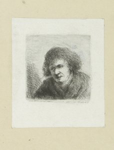 Volwassen man, till länkar The Compleat Work of Etchings av John Chalon / Oeuvre Complette des Eaux Fortes av Jean Chalon (serietitel) av Jan Chalon
