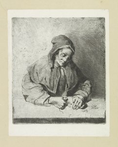 Vrouw die geld berätta The Compleat Work of Etchings av John Chalon / Oeuvre Complette des Eaux Fortes av Jean Chalon (serietitel) av Jan Chalon