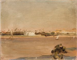 Egyptens färger - Nilen. Från en resa till Egypten av Jan Ciągliński