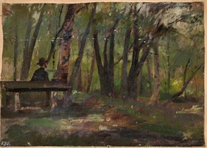 Sankt Petersburg - park på Peterön av Jan Ciągliński