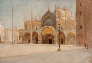 Markusplatsen i Venedig av Jan Ciągliński