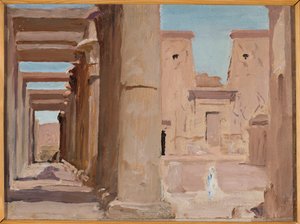 Tempel. Från en resa till Egypten av Jan Ciągliński