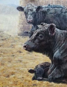 Familjen Black Cattle av Jan Clizer