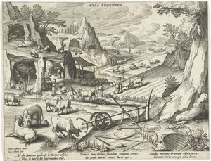 Silveråldern Aetas Argentea (titel på objekt) The Four Ages of Man (serietitel)