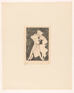 Dansande par av Jan Frank (signed by artist)