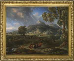 Orkan på den romerska landsbygden, 1725-49