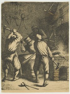 Smedjan, 1630-35 av Jan Georg van Vliet