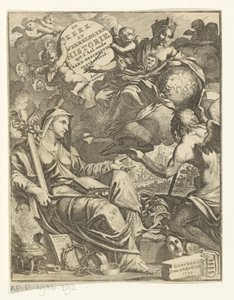 Allegori över kyrka och världshistoria Kyrkan och världshistorien, uyt d
