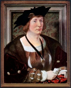 Porträtt av Hendrik III, greve av Nassau-Breda, c1516-1517, 1927 av Jan Gossaert