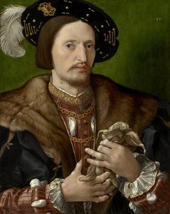 Porträtt av en gentleman, ca 1530 av Jan Gossaert