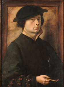 Porträtt av en ung man av Jan Gossaert