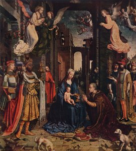 The Adoration of the Kings, c1510, 1938 av Jan Gossaert