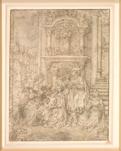 St Catherines mystiska äktenskap av Jan Gossaert