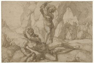 Hercules en Cacus av Jan Gossart