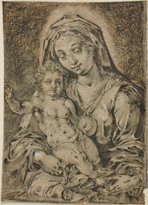 Madonna med barn av Jan Gossart