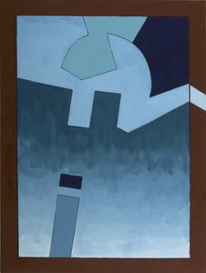 Fortress in the Morning Mist, 2008 (olja på duk) av Jan Groneberg