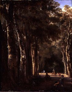 The Avenue (olja på duk)