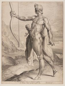 Apollo dräper pytonormen av Jan Harmensz. Muller