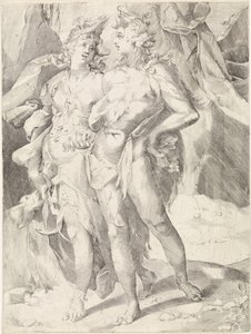 Ceres och Bacchus av Jan Harmensz. Muller