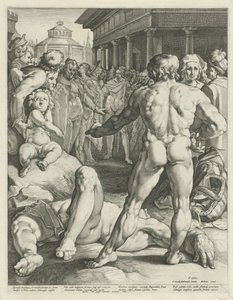 Strid mellan Odysseus och Irus
