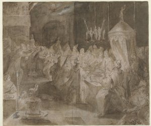 Belsassars bankett av Jan Harmensz. Muller