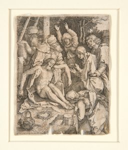 Lamentation, från The Passion av Jan Harmensz. Muller