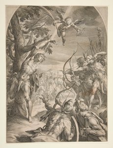 Sankt Sebastians martyrskap av Jan Harmensz. Muller