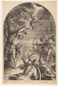 Sankt Sebastians martyrdöd av Jan Harmensz. Muller