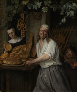 Bakker Arent Oostwaard och hans hustru Catharina Keizerswaard, 1658