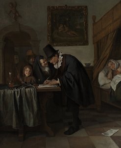 Läkarbesöket, ca 1665