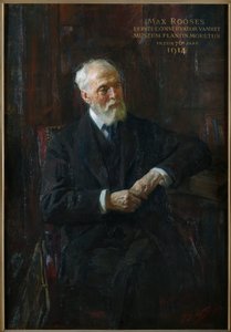 Porträtt av Max Rooses 1839-1914, 1914. av Jan Hendrik Luyten